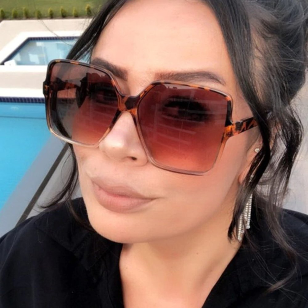 Oversized Frame Sunglasses Tortoise Frame - NWT